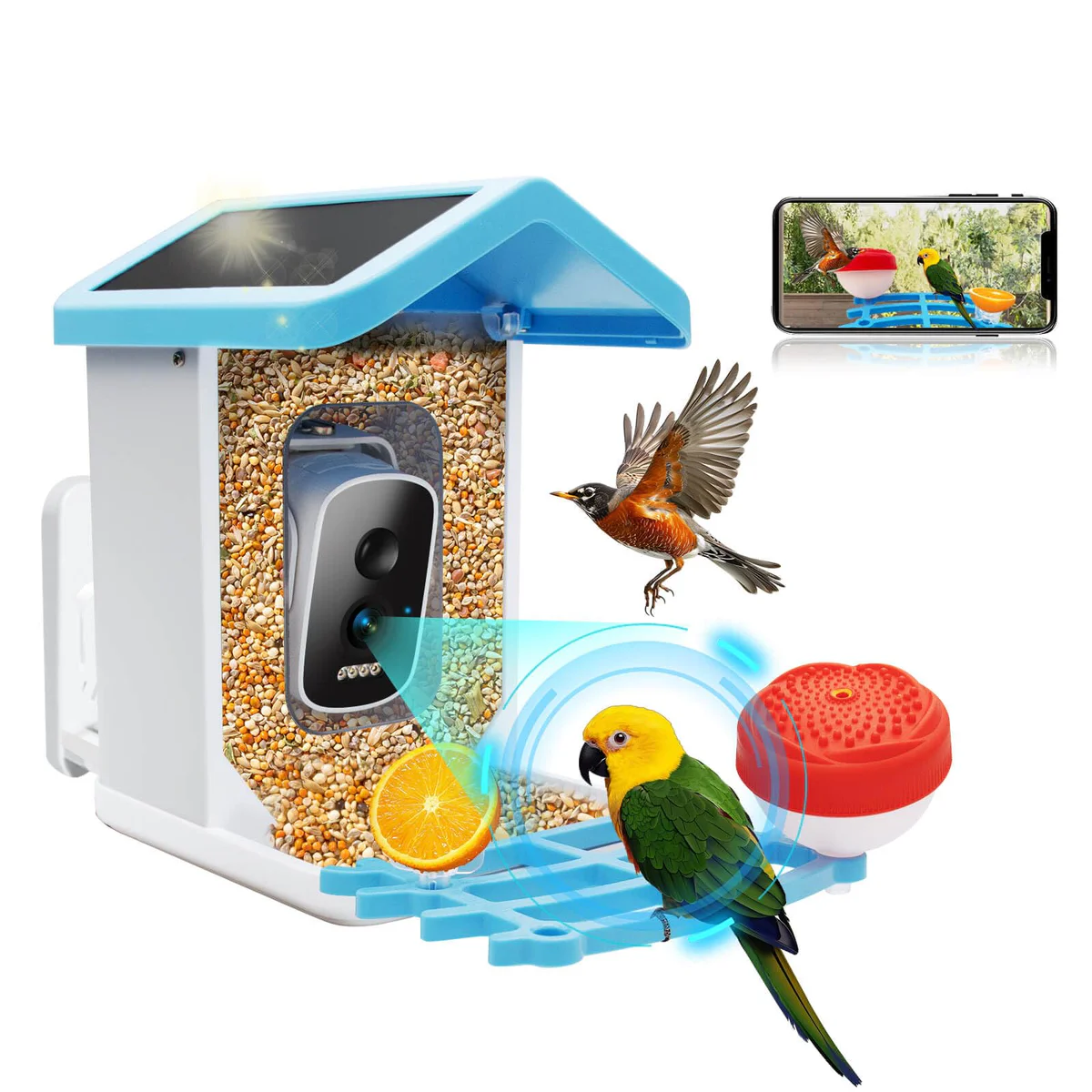 OWANVION Smart Bird Feeder Camera