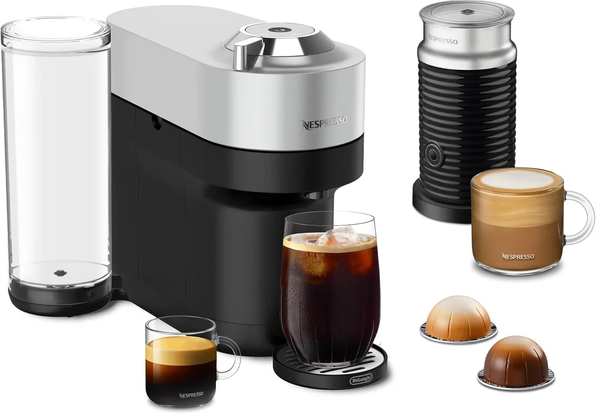 NESPRESSO Vertuo Pop+ Deluxe Coffee Machine