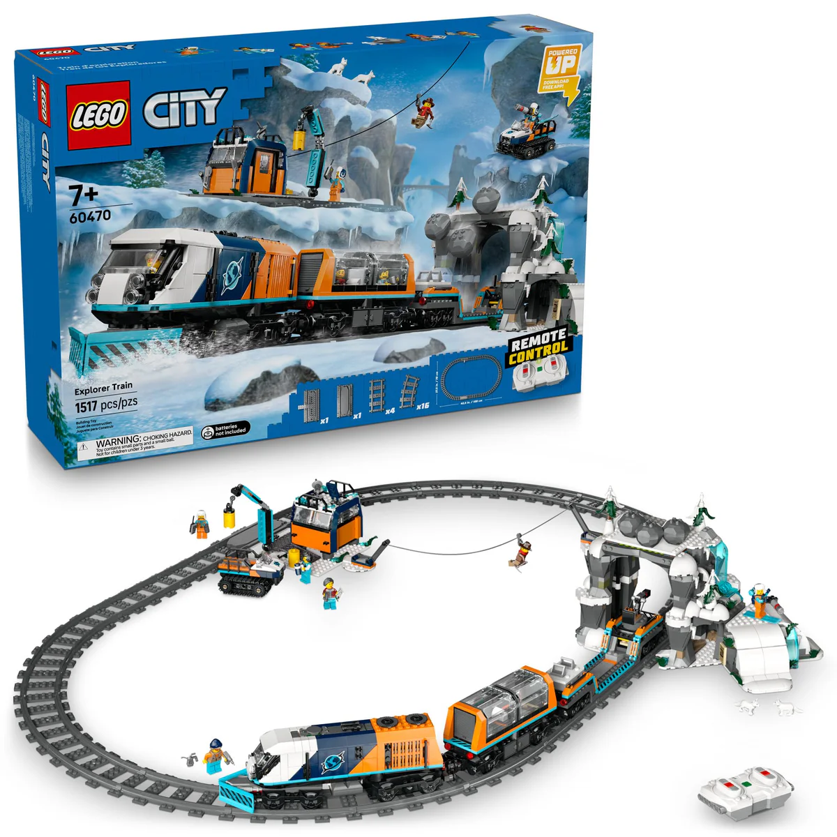 LEGO City Explorer Train Building Set