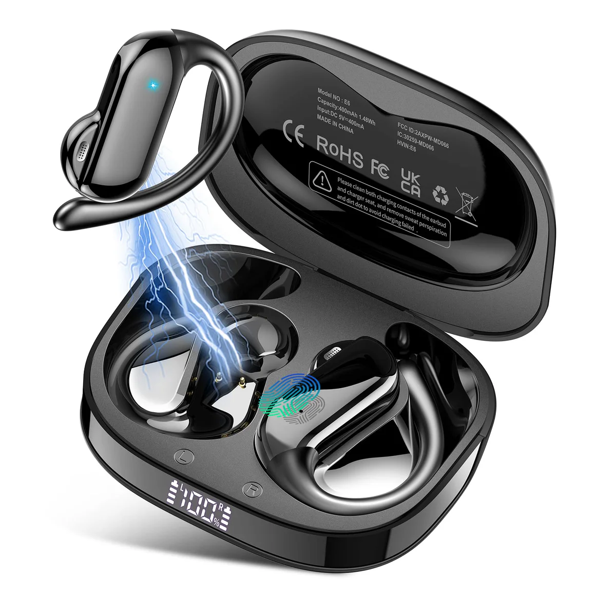 DUSONLAP AI Language Translator Earbuds - Real-Time Translation