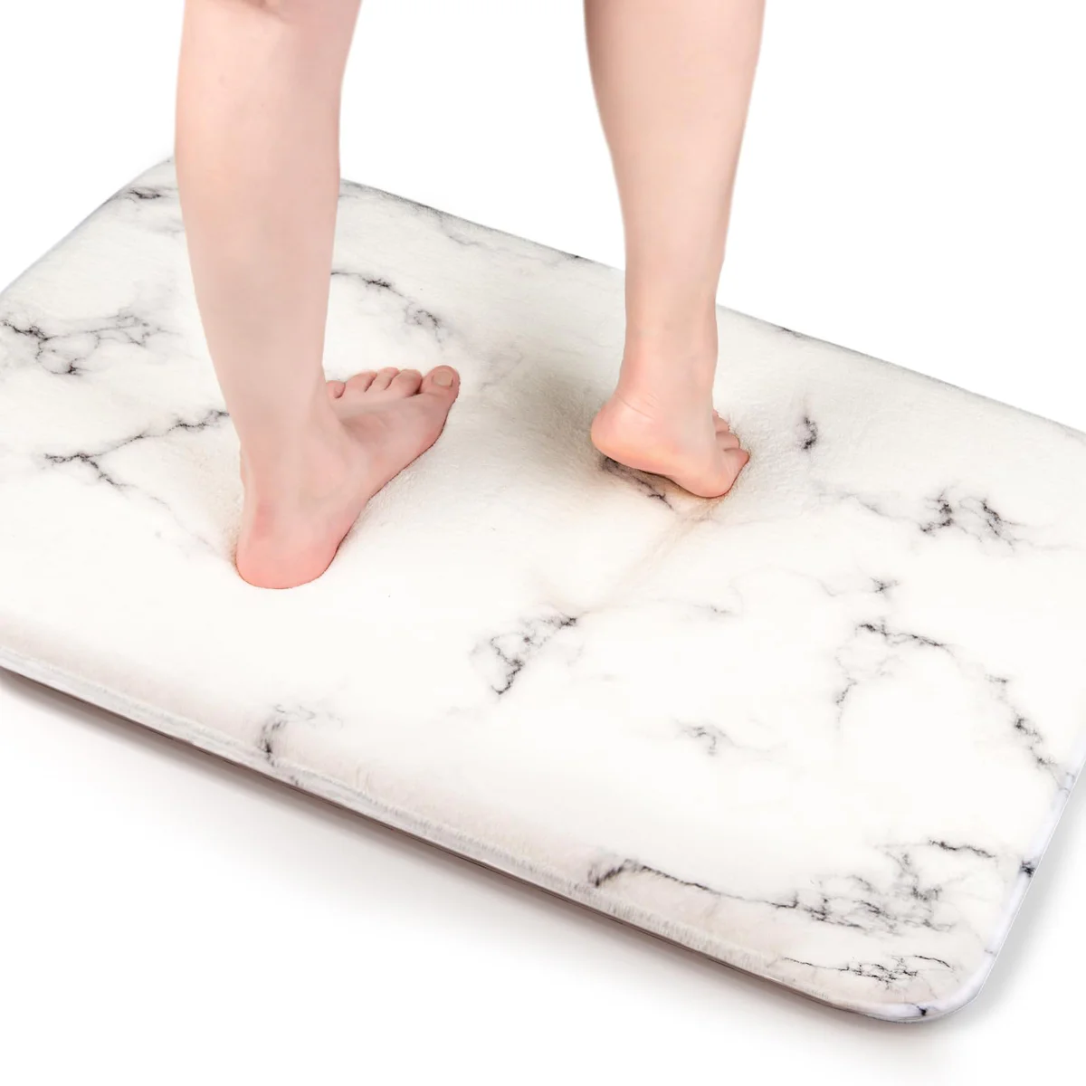 Whoosy Tale Memory Foam Bath Rug Extra Thick Soft Bath Mat