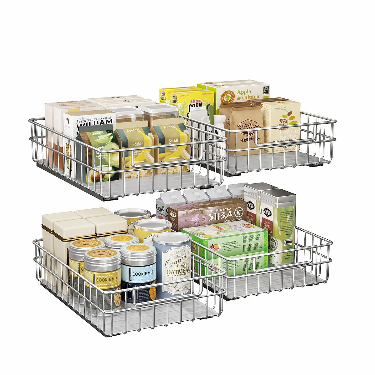 Kitstorack Pull Out Cabinet Organizer