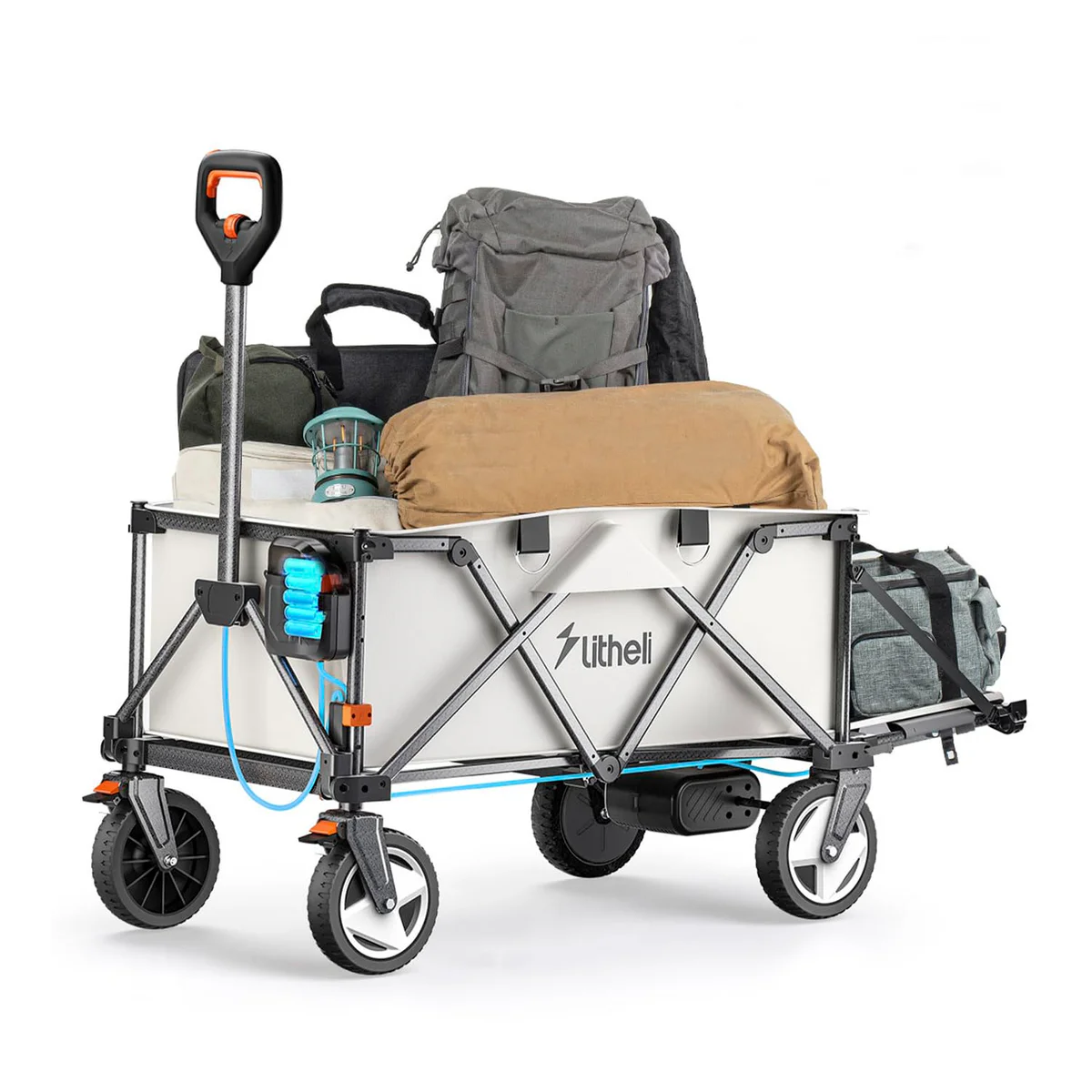 LiTHELi Electric Utility Wagon Cart