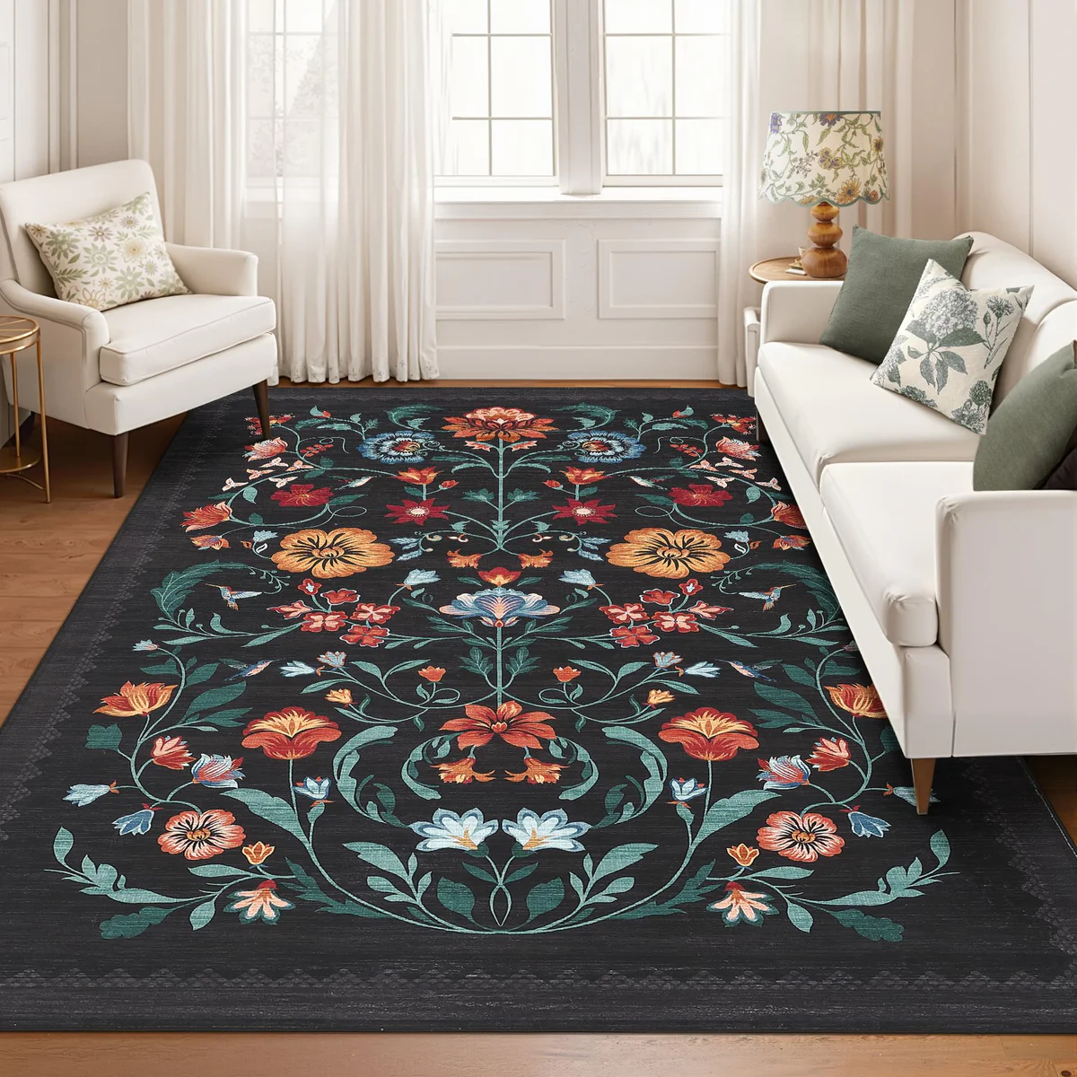 GarveeHome Washable Rug 