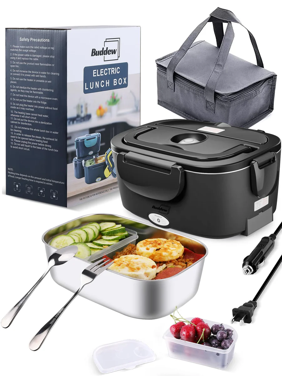 Buddew Electric Lunch Box Food Warmer