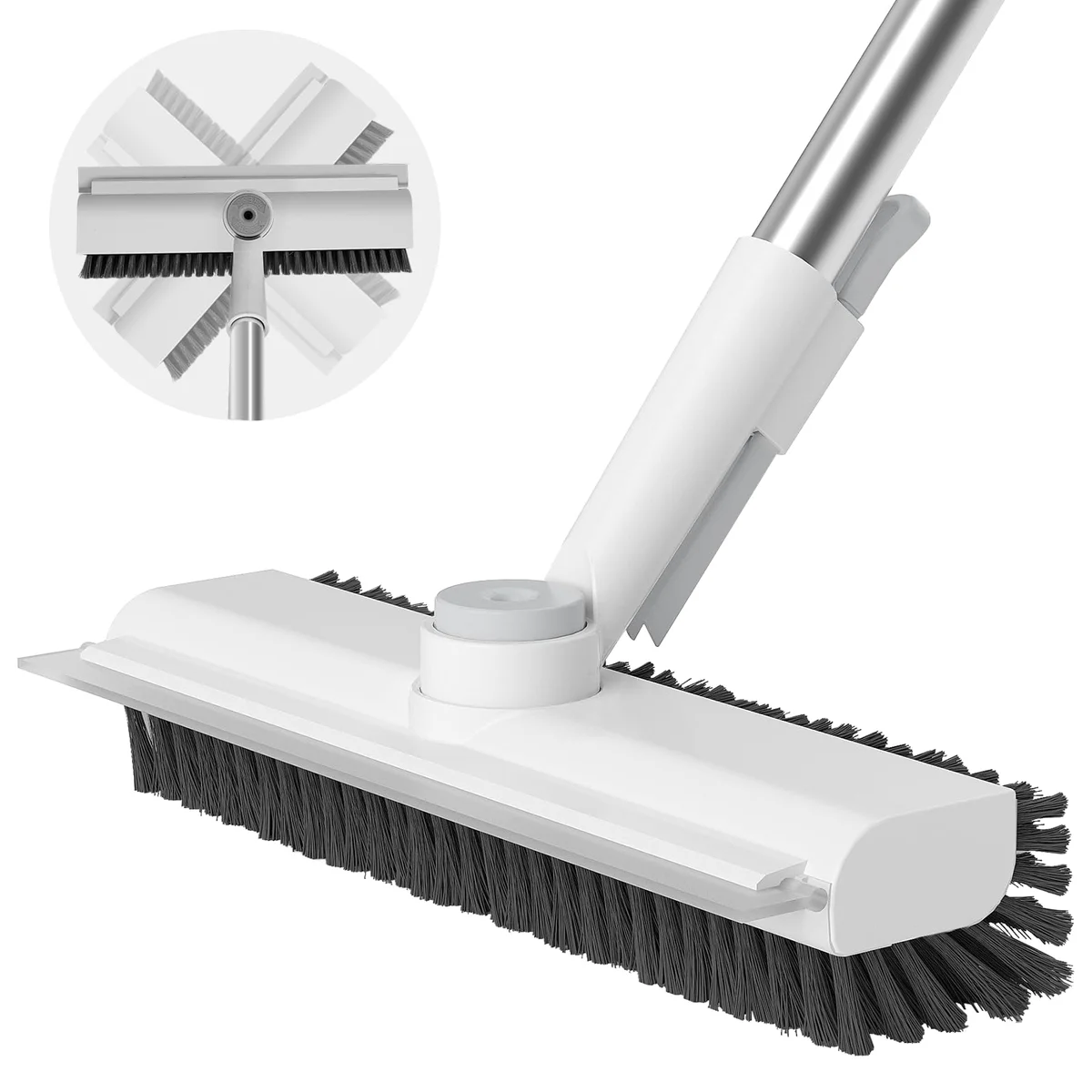 AIR U+ Long Handle Floor Scrub Brush