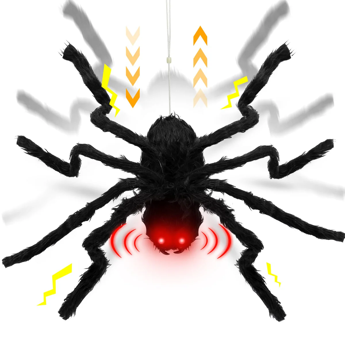 TURNMEON Halloween Giant Spider Decoration