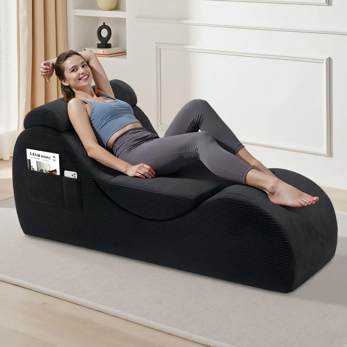 LEIMAOFC Ergonomic Yoga Chair Lounge