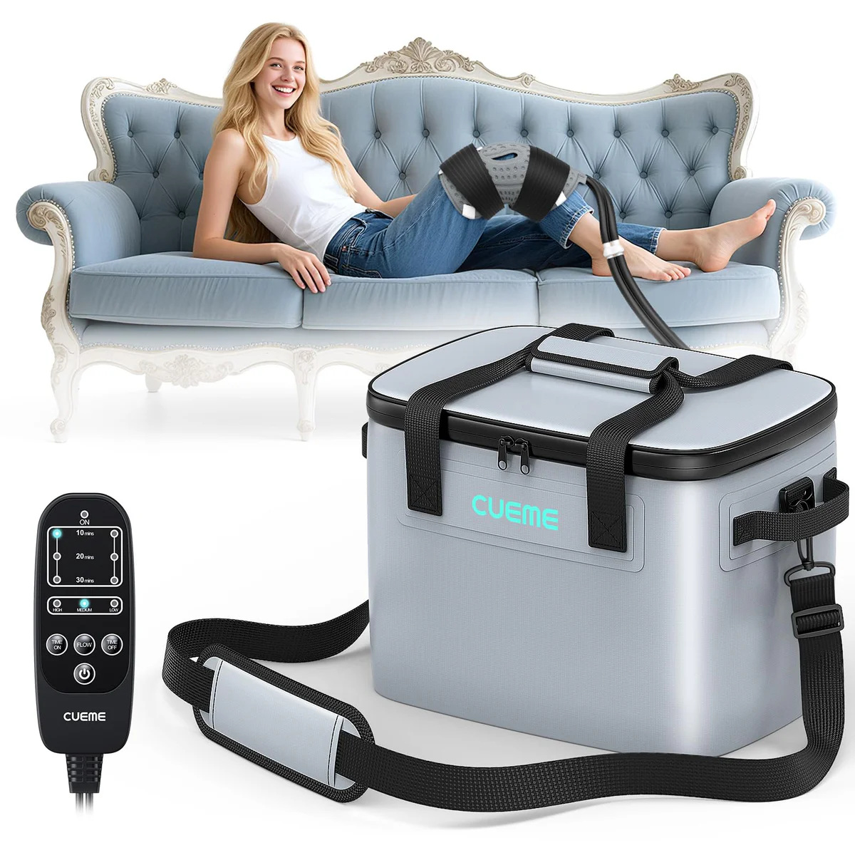 CUEME Cold Therapy Ice Machine System