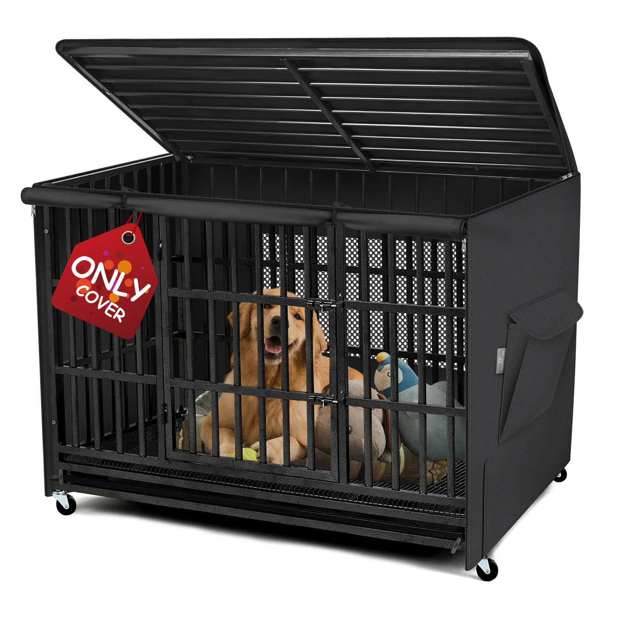 Explore Land Dog Crate Cover