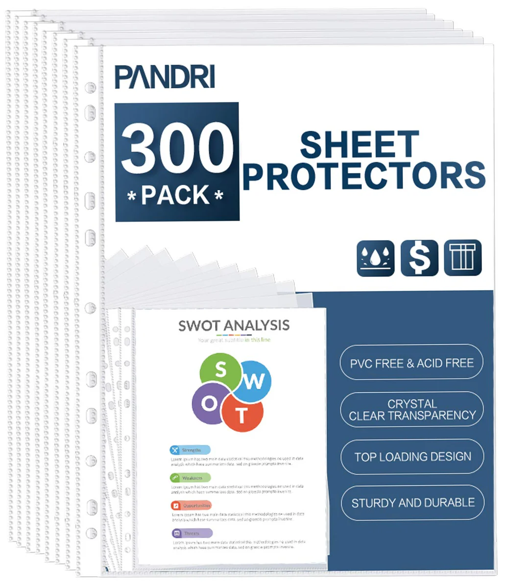 PANDRI Sheet Protectors
