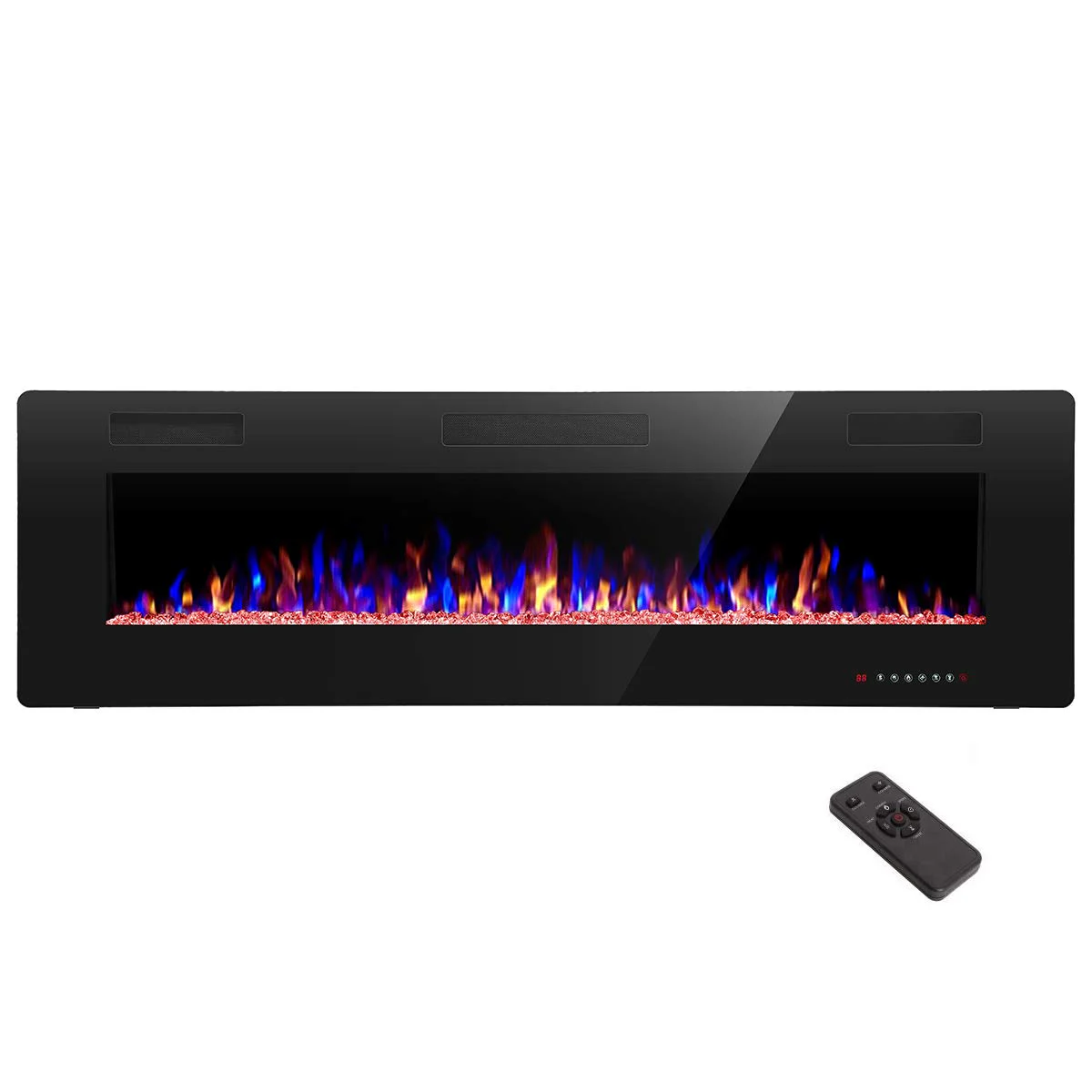 R.W.FLAME Wall Mounted Electric Fireplace