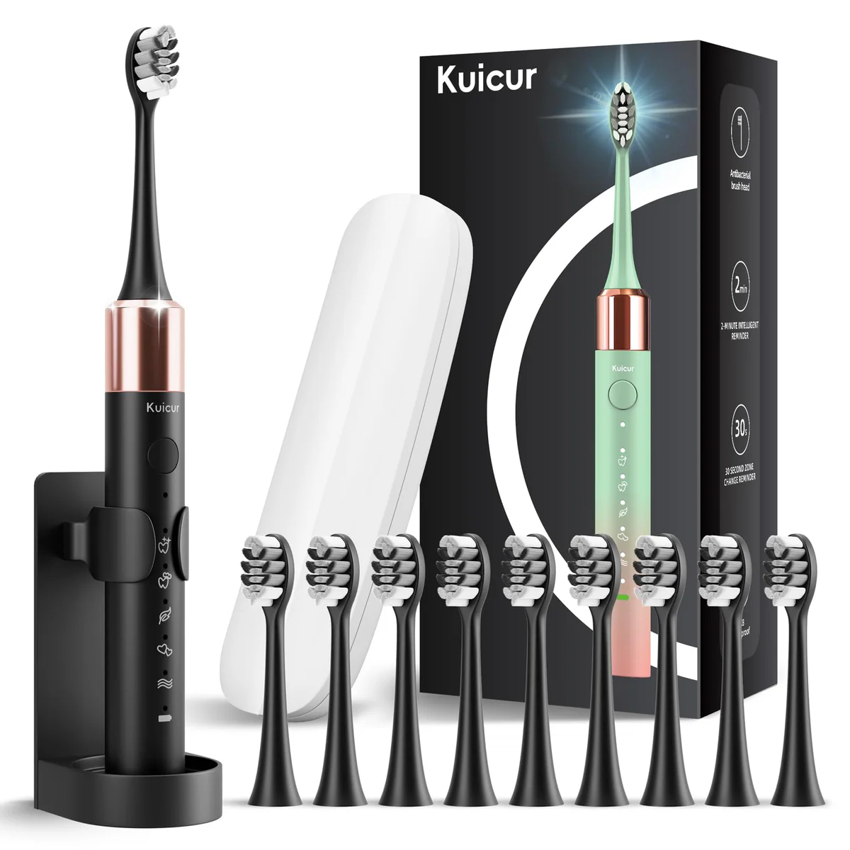 Kuicur Sonic Rechargeable Electric Toothbrush