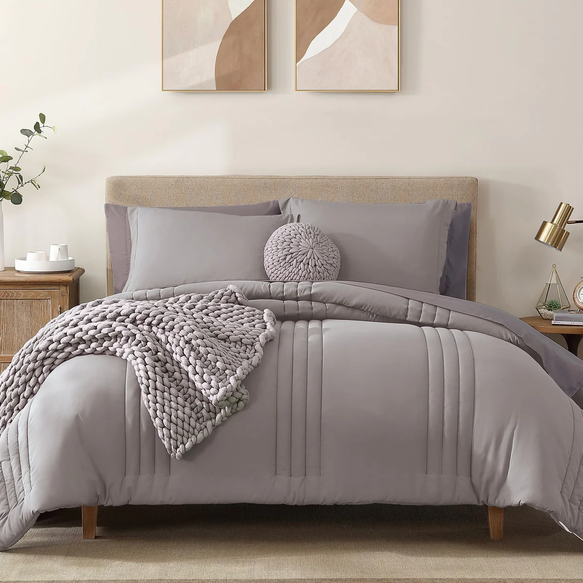 Monbix Comforter Set Bedding
