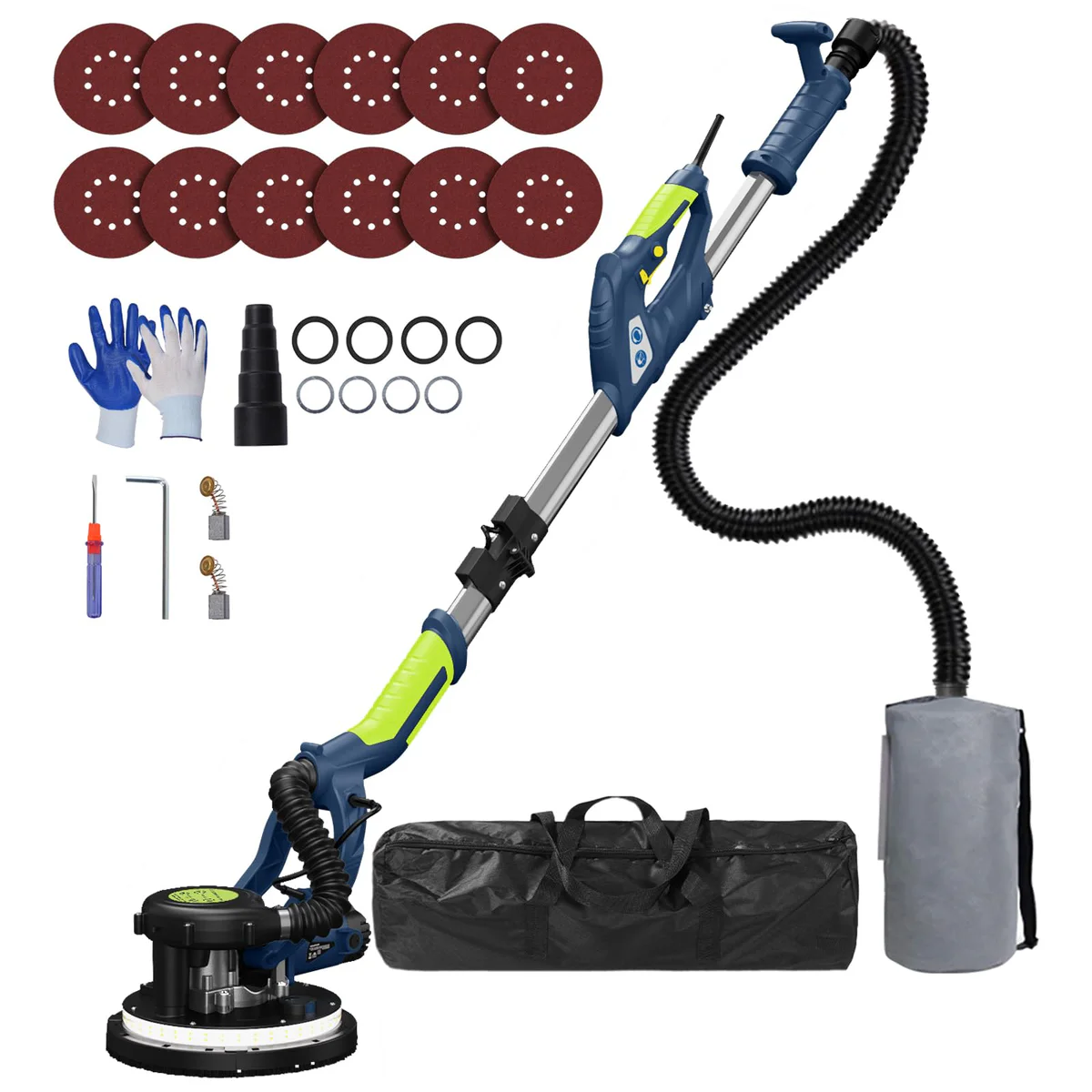 IMQUALI Electric Drywall Sander with LED Light