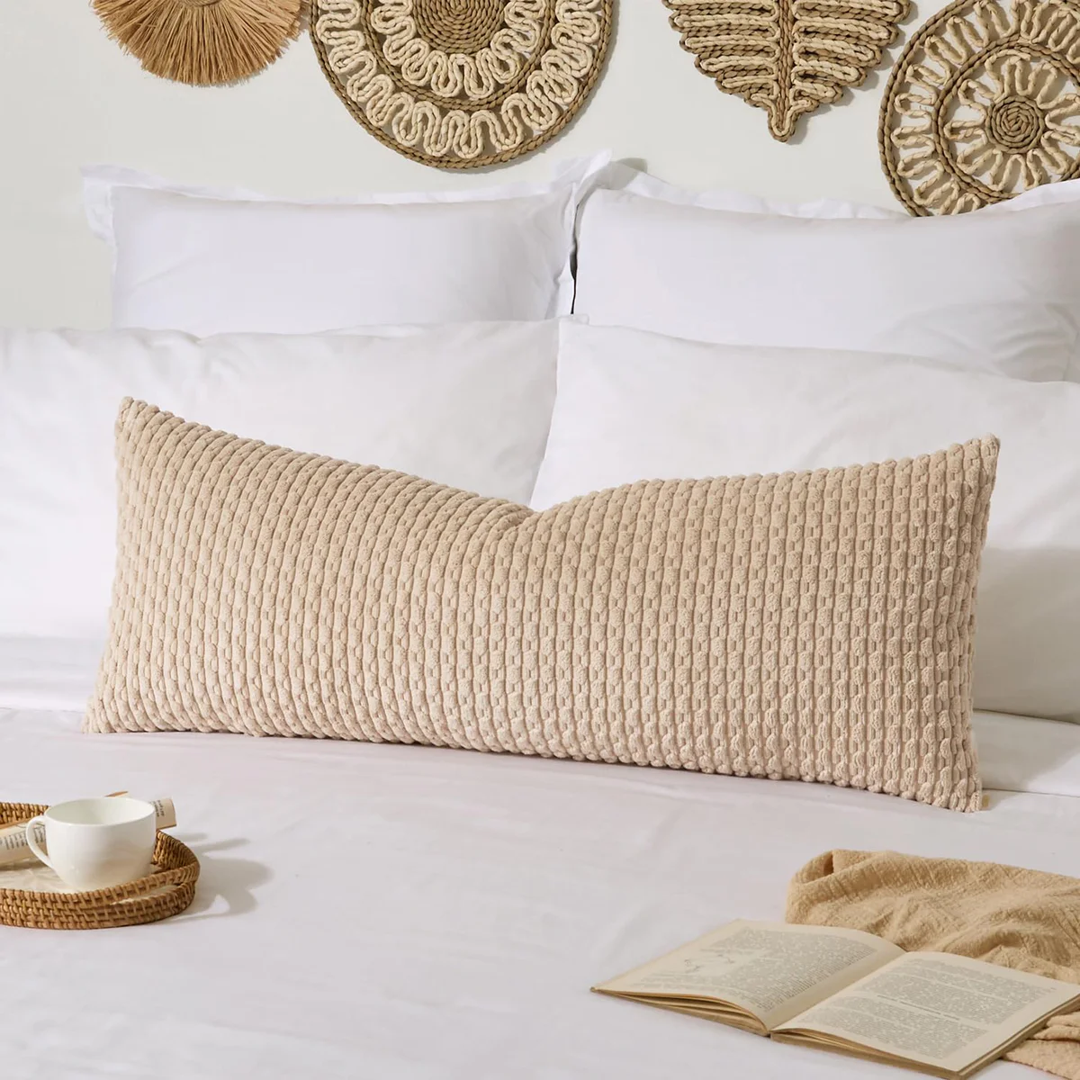 K KEVIN TEXTILE Decorative Lumbar Pillow Cover