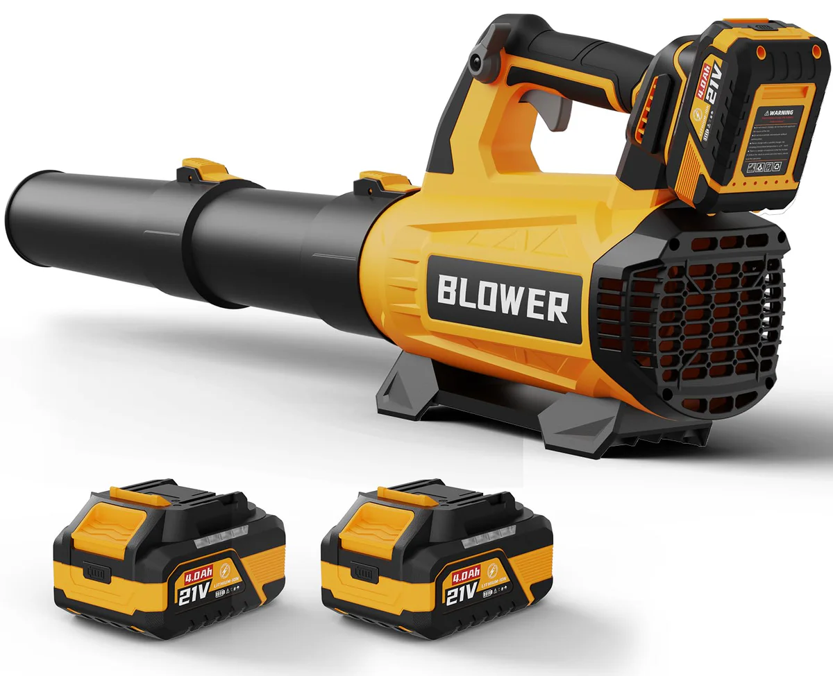 GROWORT Cordless Leaf Blower Sweeper