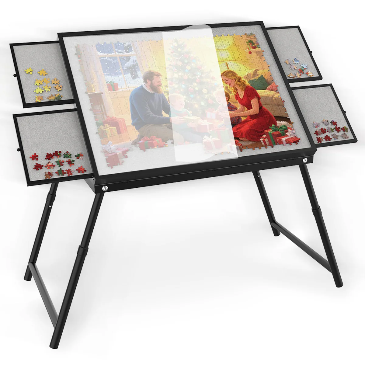 RAGOZONERY Jigsaw Puzzle Table 