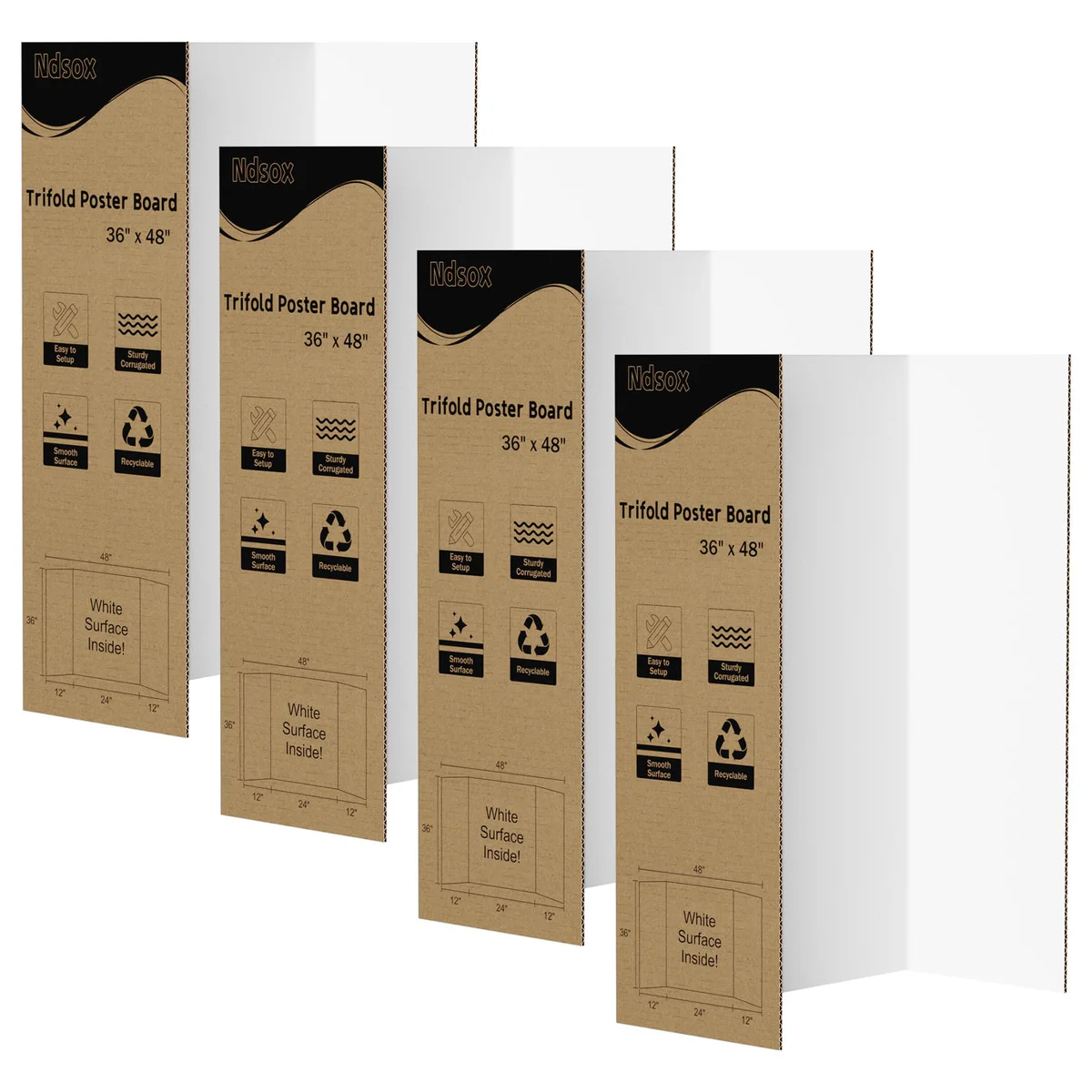 Ndsox Trifold Poster Board