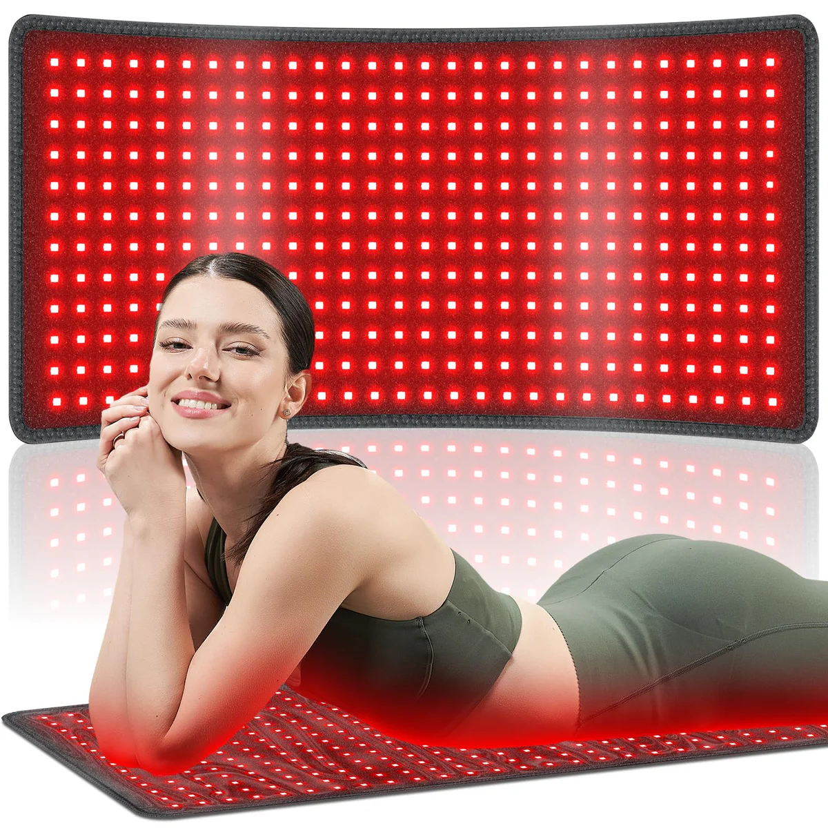 Astarexin Red Light Therapy Pad with Heating & Timer