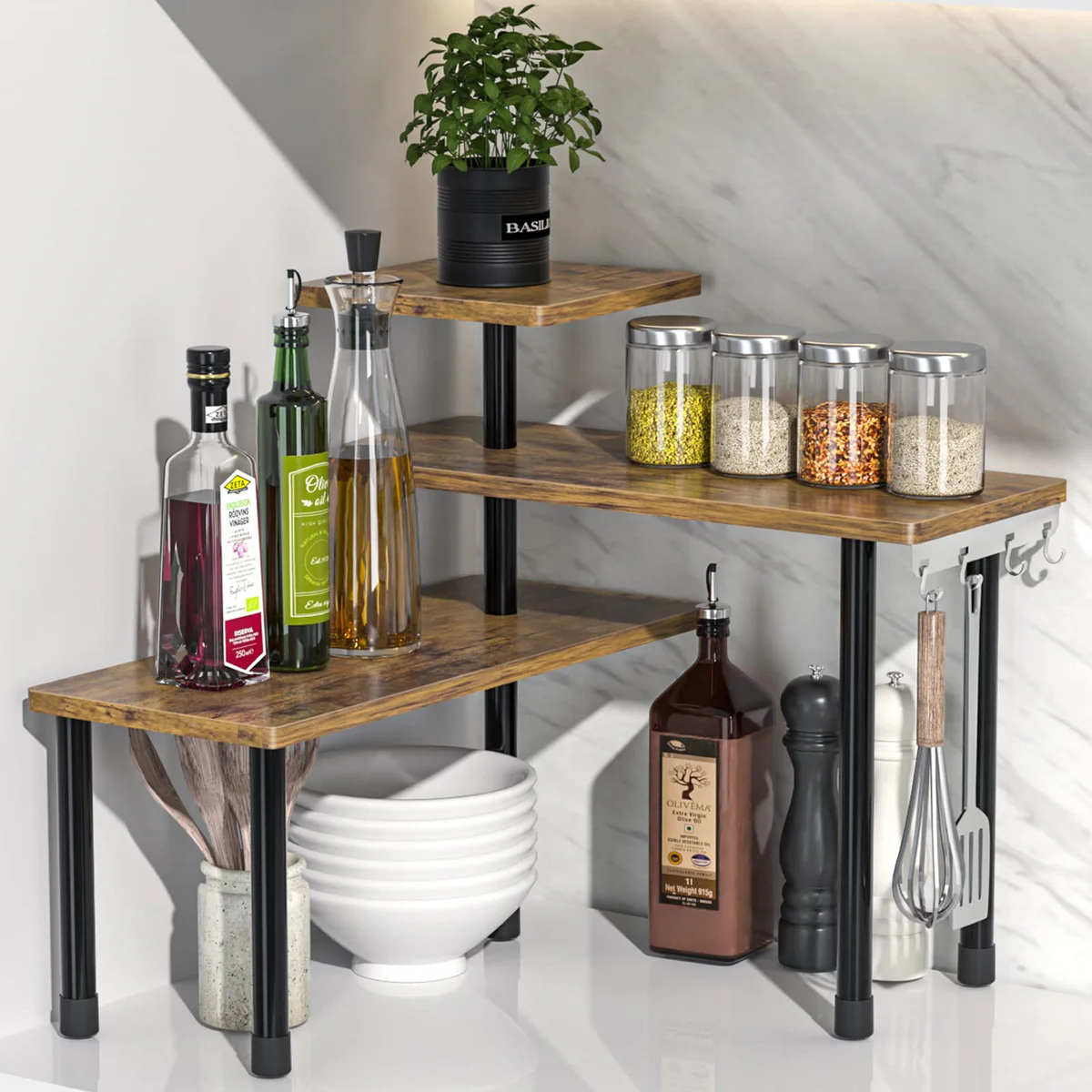 JayRex Kitchen Counter Organizer Shelf