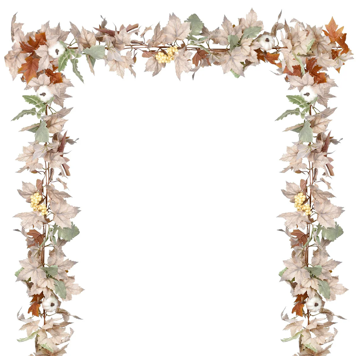 DearHouse Artificial Fall Maple Leaf Garland