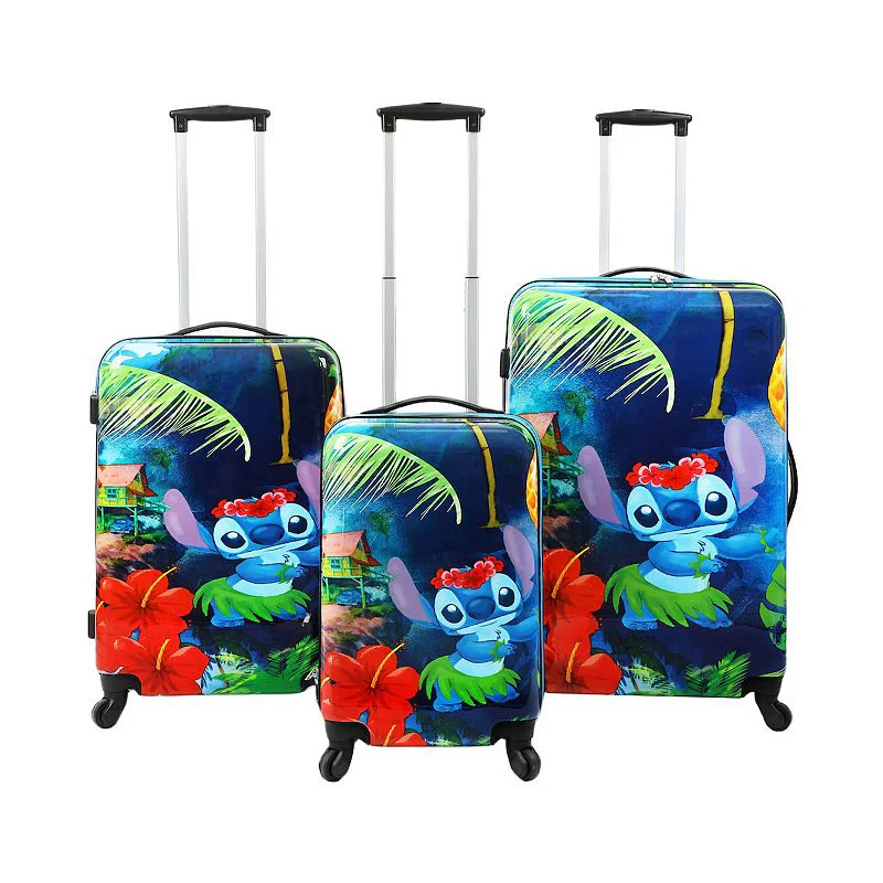 Lilo & Stitch Rolling Luggage Set 