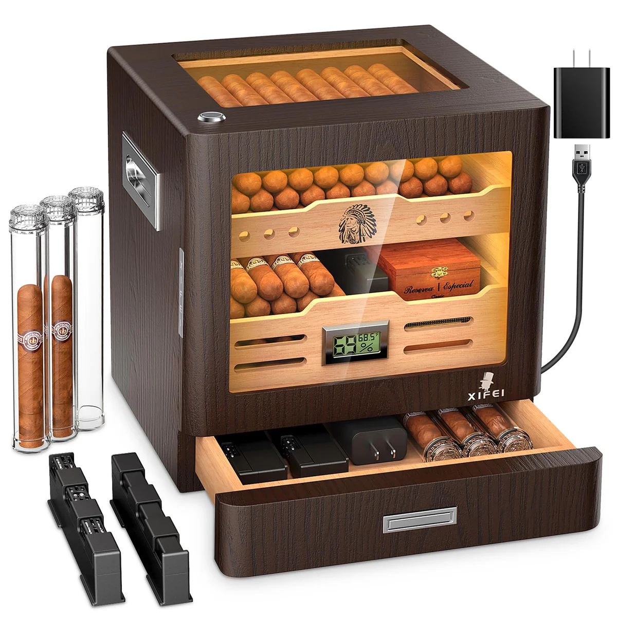 XIFEI Cigar Humidor Cabinet