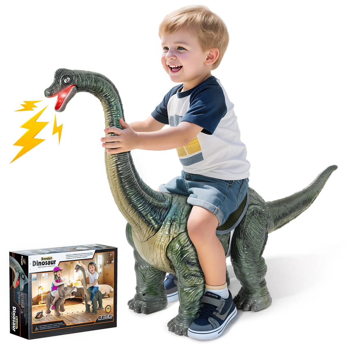 Twinkoo Dinosaur Ride On Toy