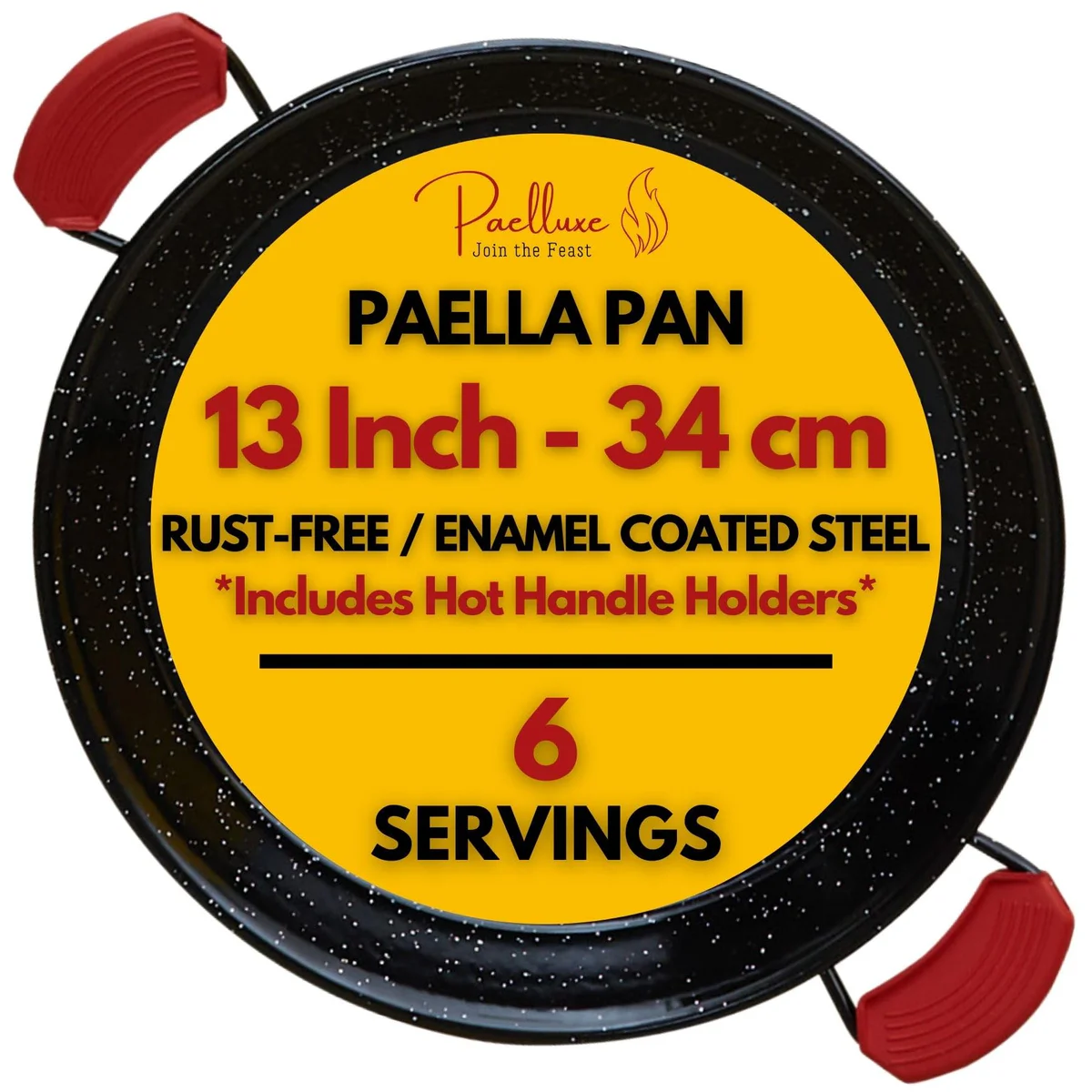Paelluxe Paella Pan