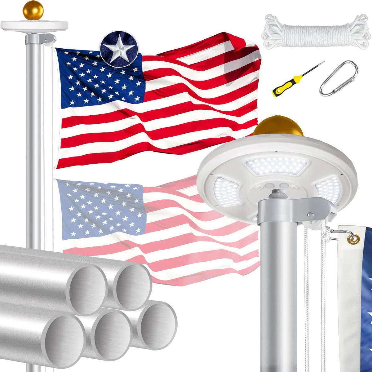 MVPRING  Flag Pole Kit 