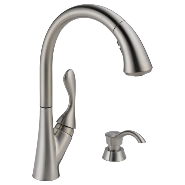 Delta Ashton Single Handle Pull-Down Kitchen Faucet