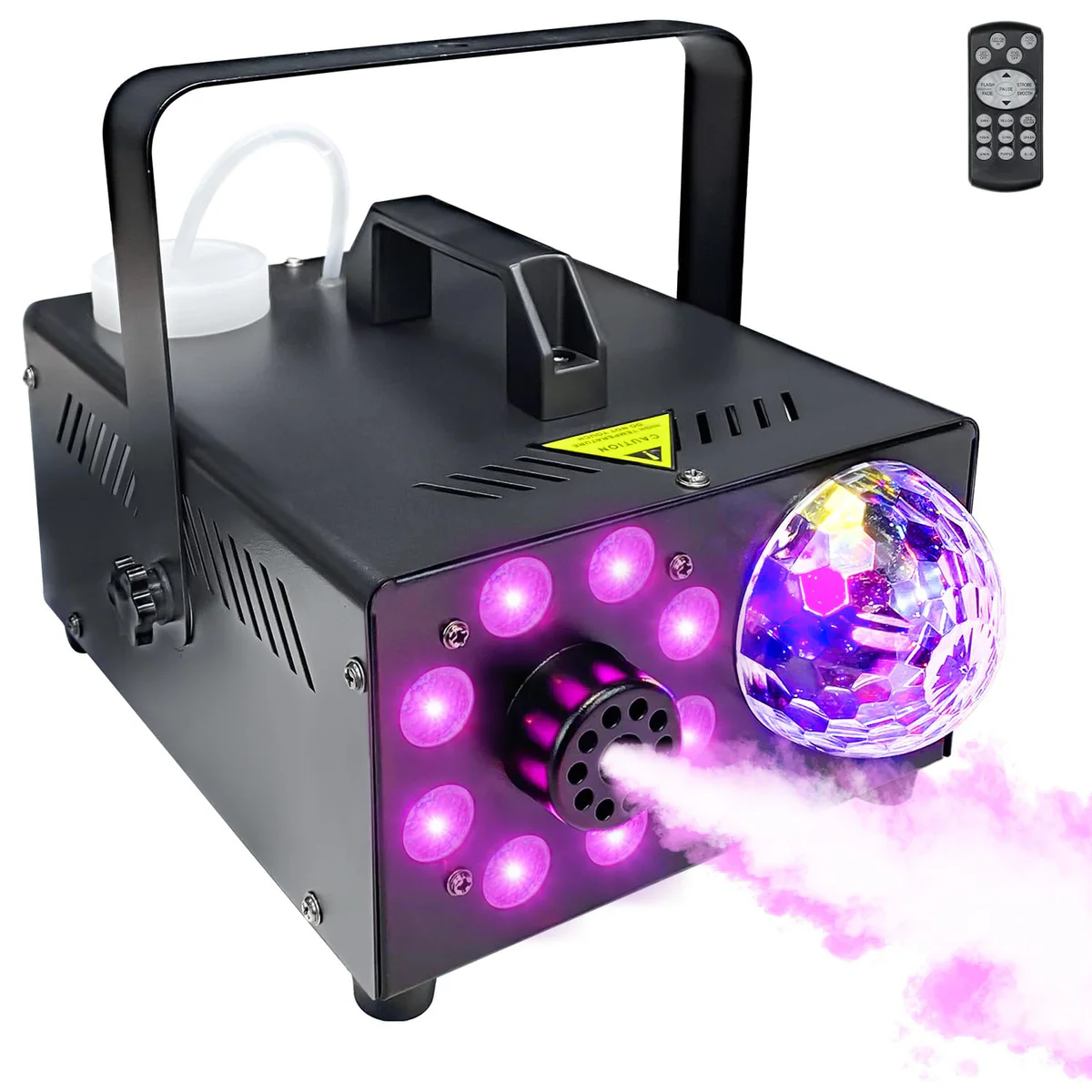 JIYUZEST LED Fog Machine Projector