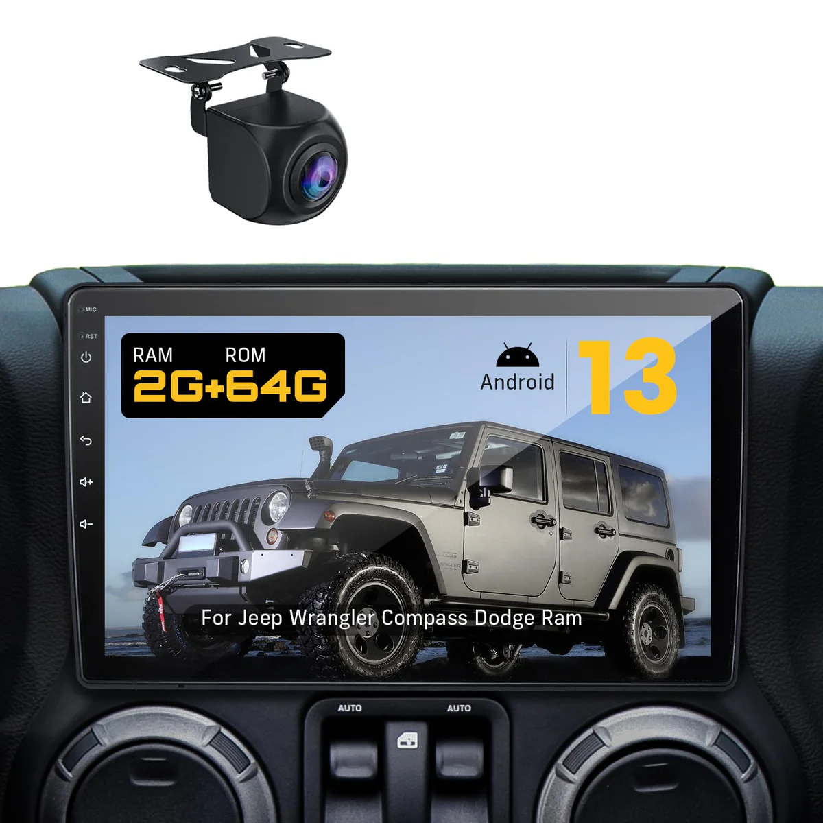 WonVon  Car Stereo Radio with Backup Camera
