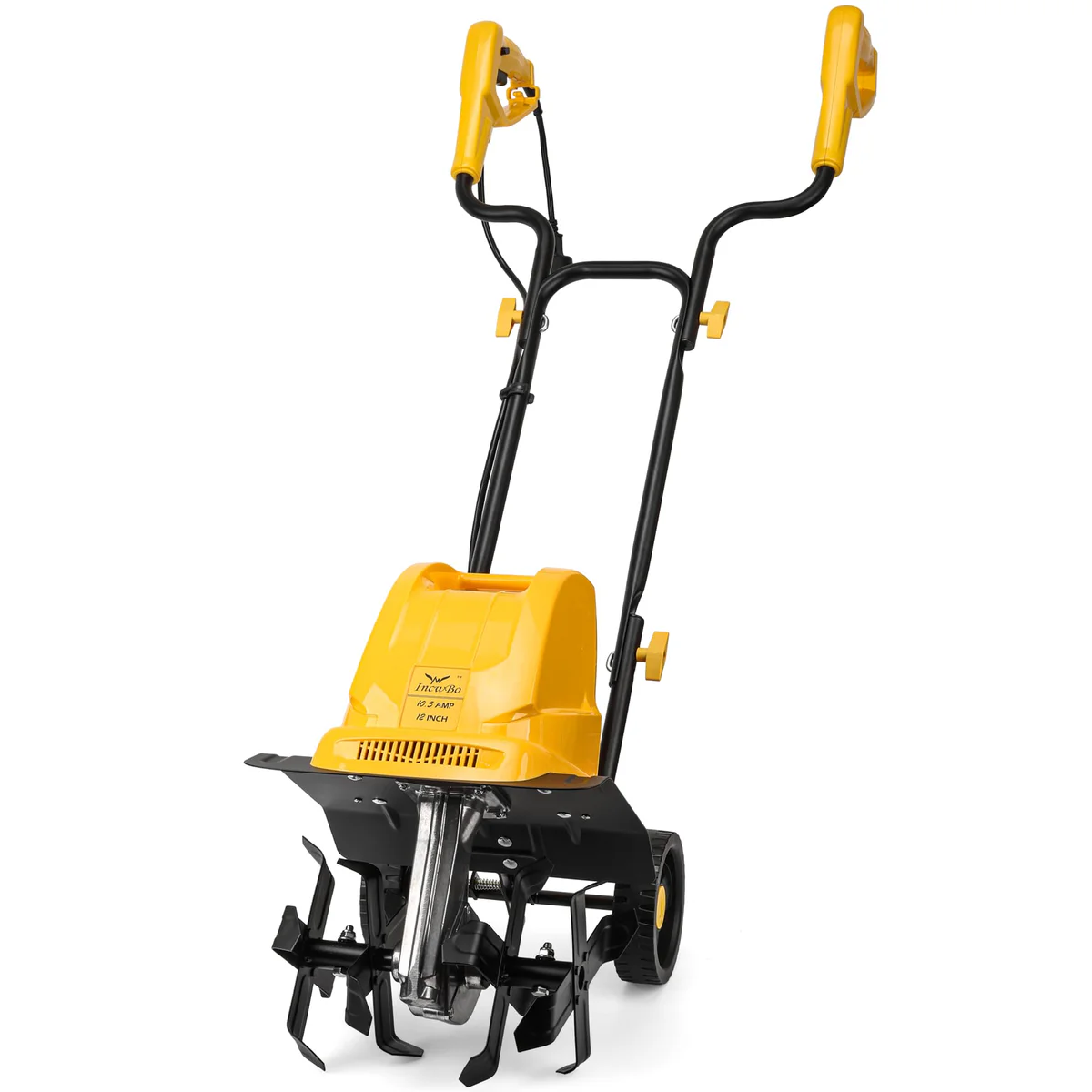 IncwBo Garden Tiller Cultivator Electric Cordless Rotary Tiller