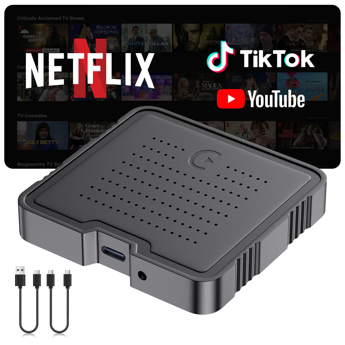 JanFir Wireless CarPlay 