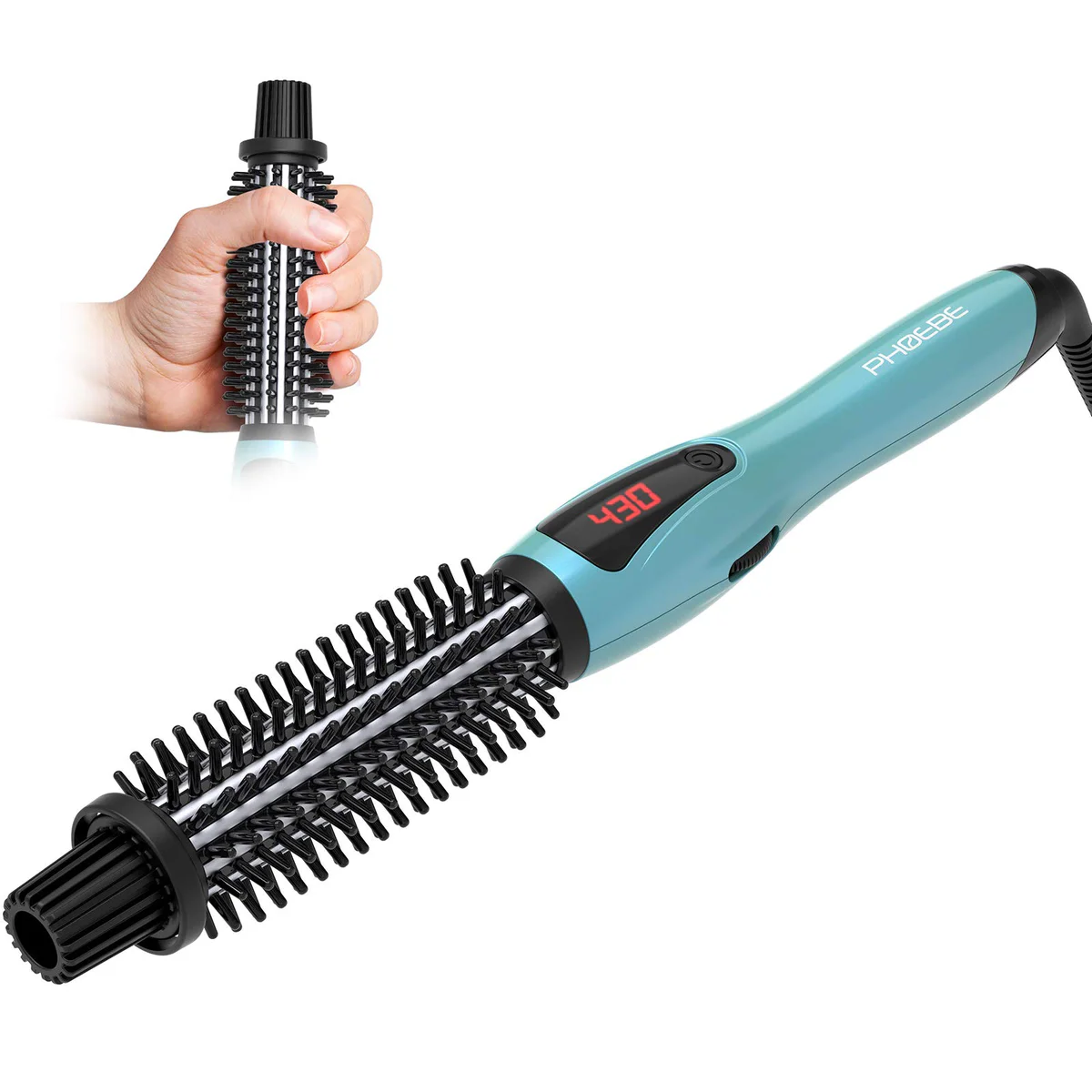 PHOEBE Hot Curling Iron Brush