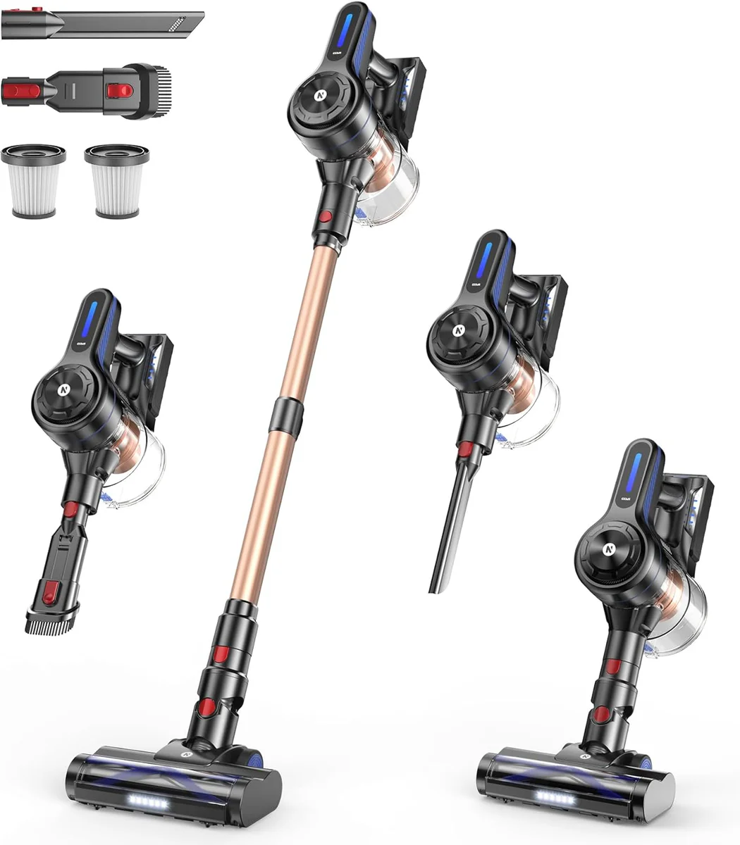 NADALY Cordless Stick Vacuum Cleaner