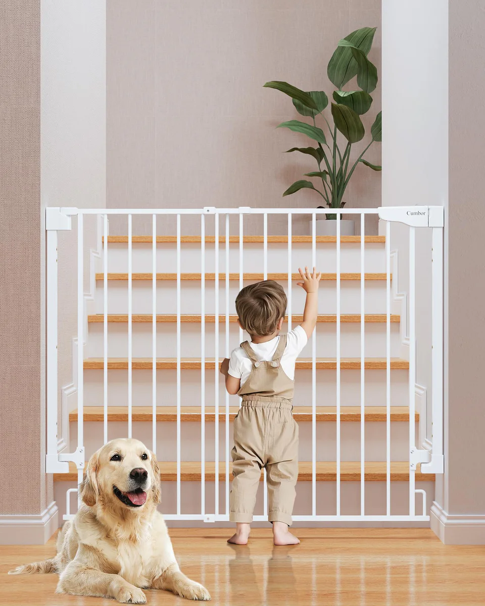 Cumbor Auto Close Safety Baby Gate