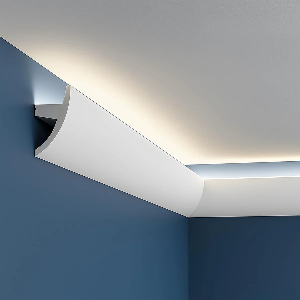 Pushglossy Flexible Ceiling Molding Trim