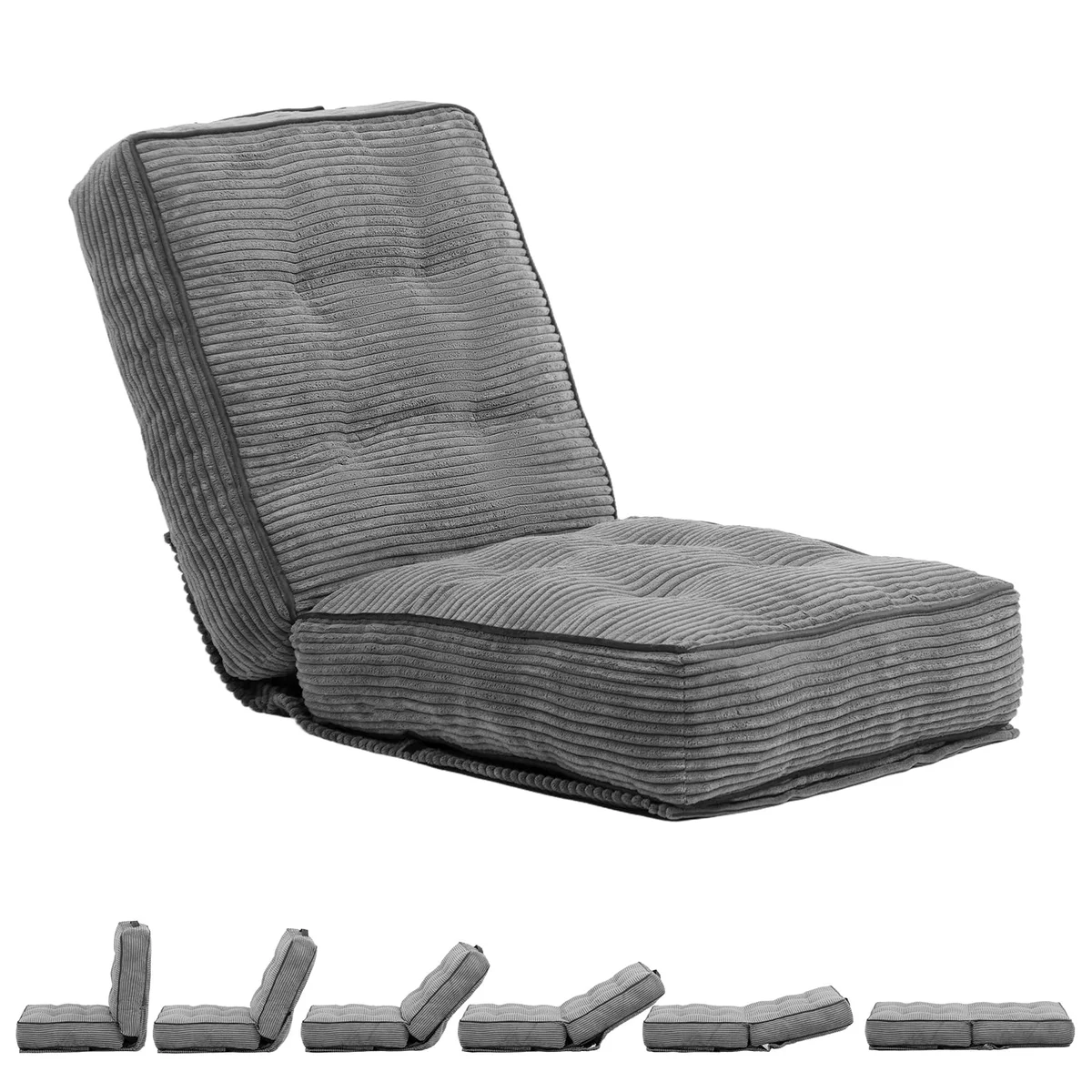 HollyHOME Adjustable Floor Chair 