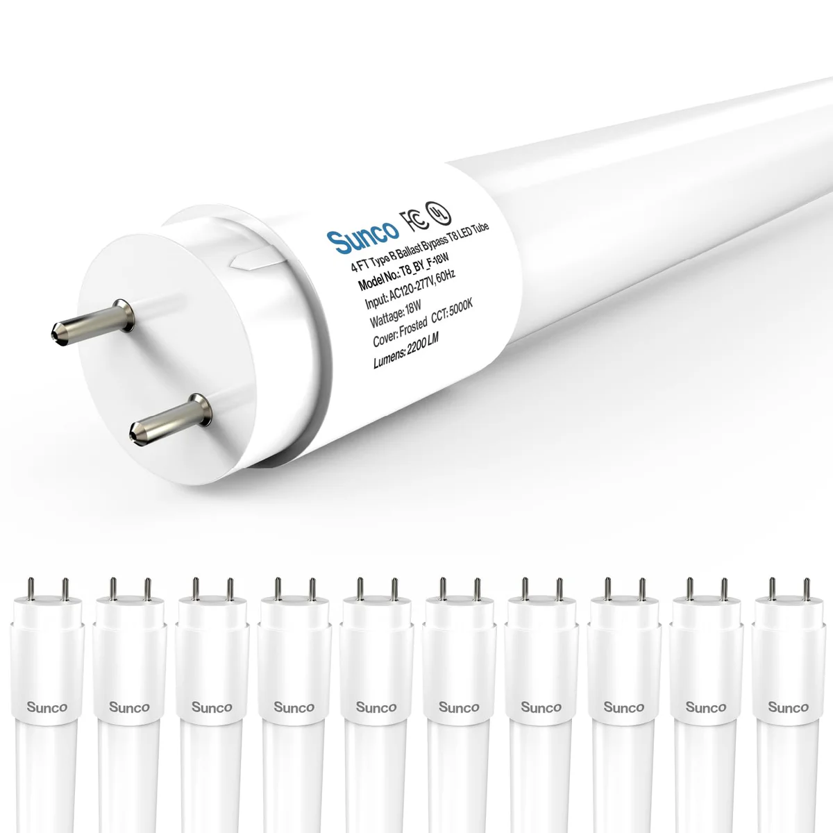 Sunco Lighting Tube Light