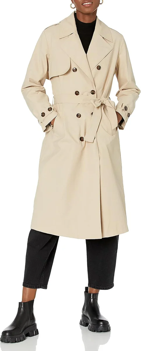 The Drop Belted Trench Coat