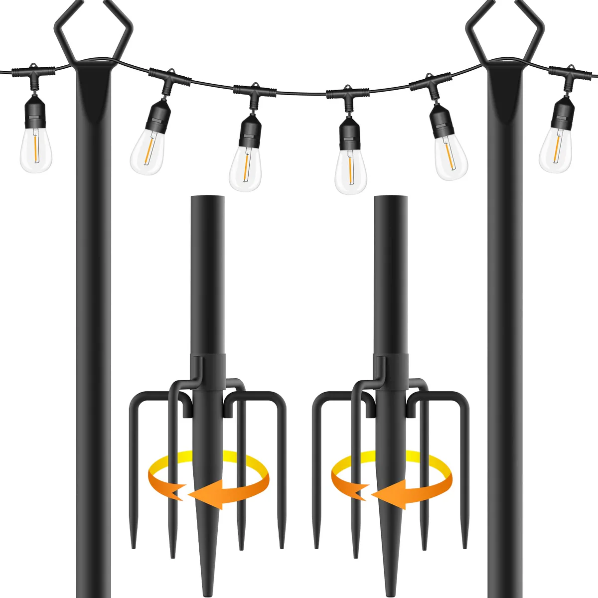 FBZ String Light Poles