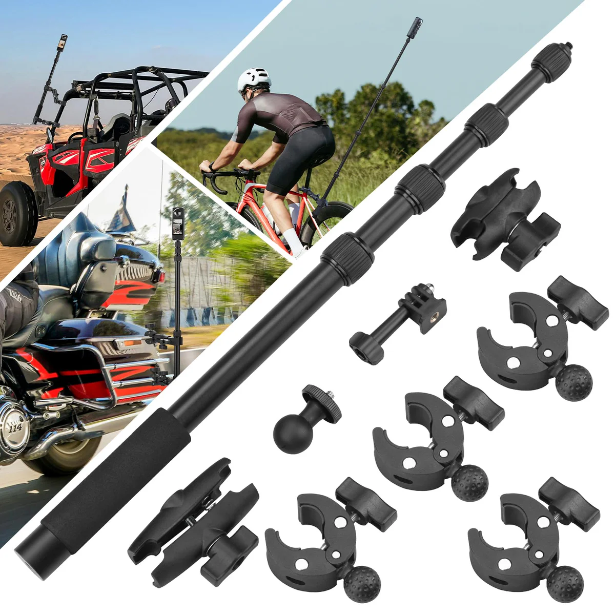 BRDRC Motorcycle Phone Mount Holder