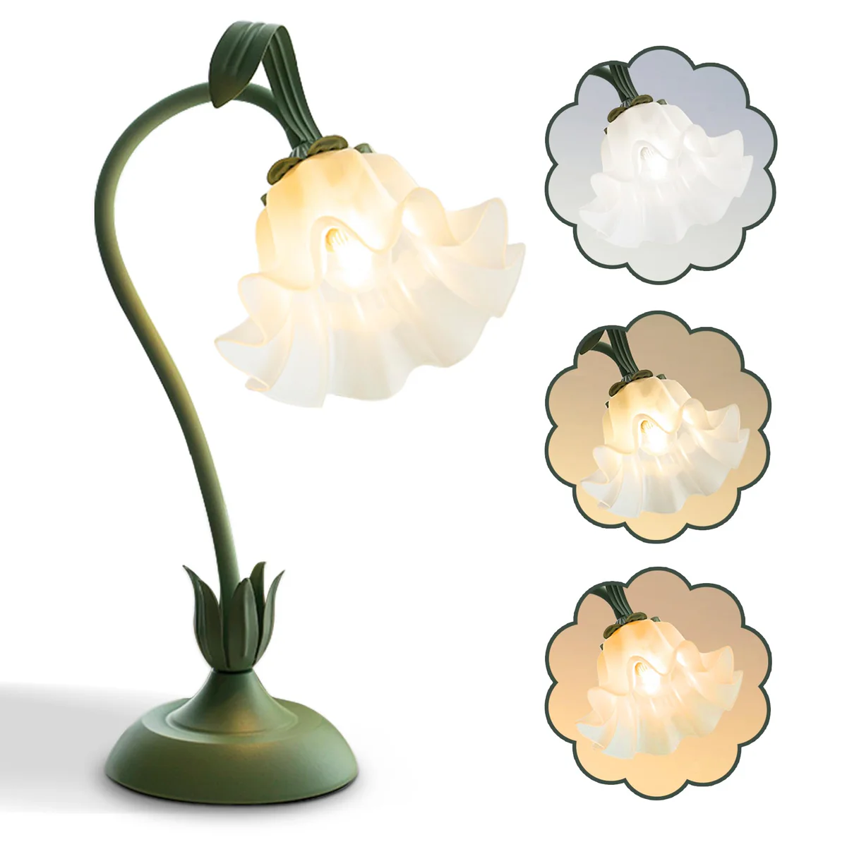 AQDZCNF Tulip Bedside Table Lamp Night Light