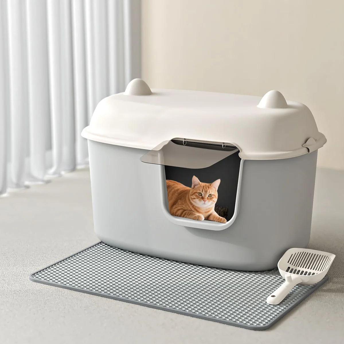 Oneluck Cat Litter Box