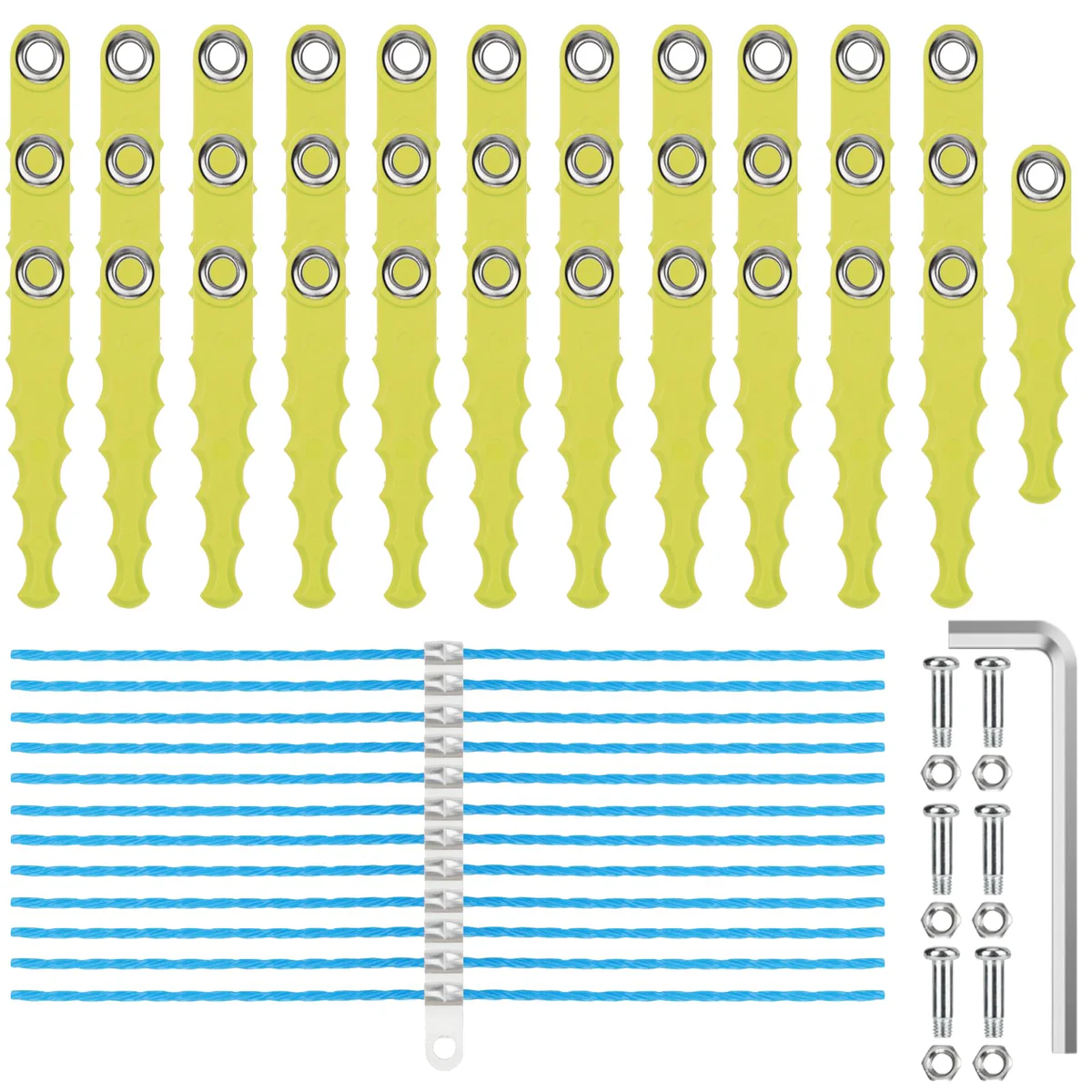 Eyoloty Trimmer Replacement Blades & Line Kit