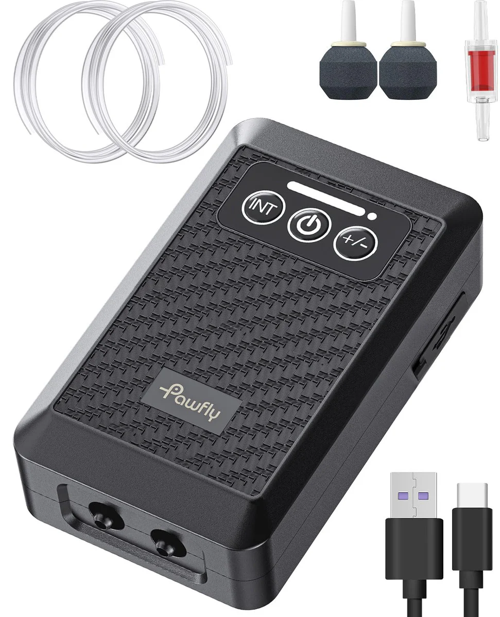 Pawfly Rechargeable Bait Aerator Air Pump Kit