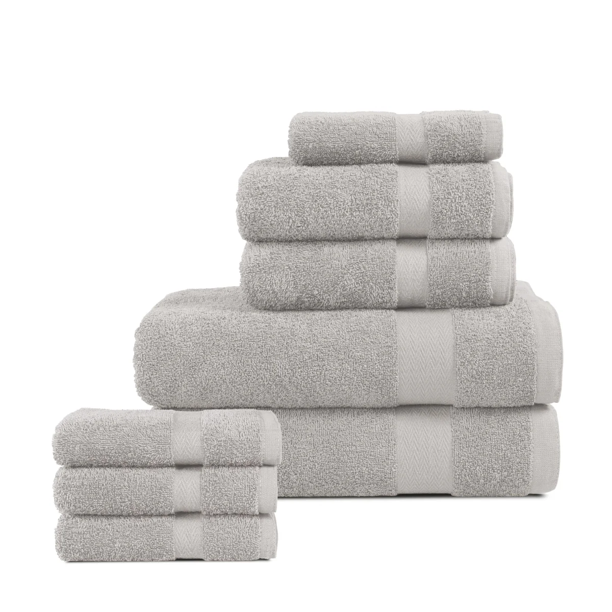 BolBom*S 8-Piece Cotton Towel Set